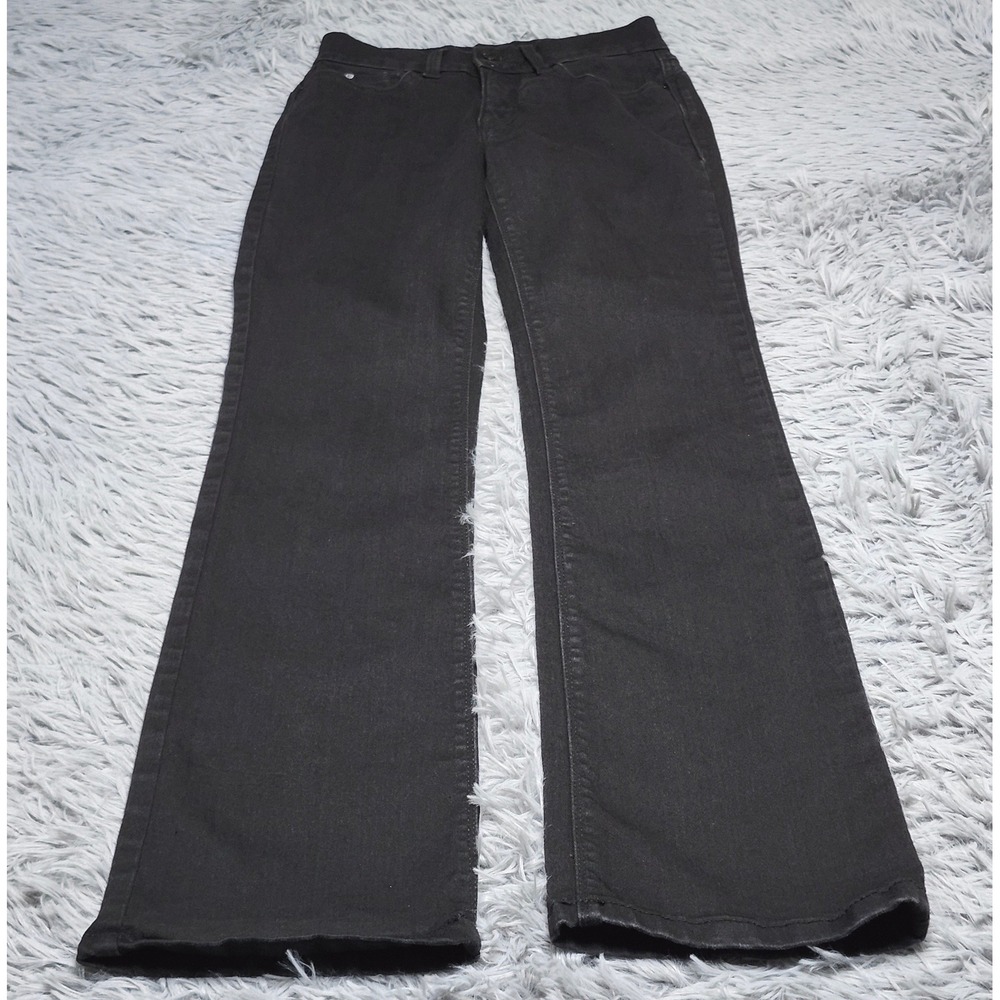 Curve Appeal Bootcut Jeans Womens Size 2 2/26 Black Curve Creator High Rise Boot